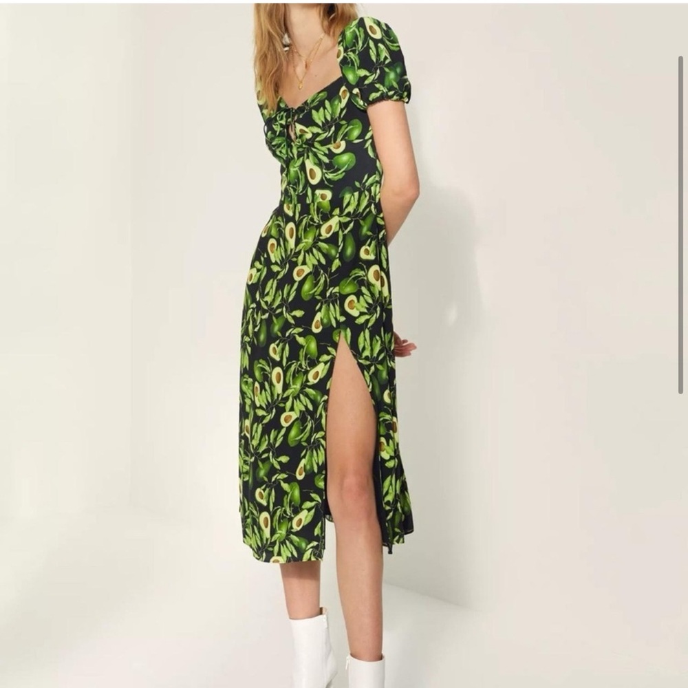 Wilfred avocado printPrint Women's Dress - Picture 3 of 11
